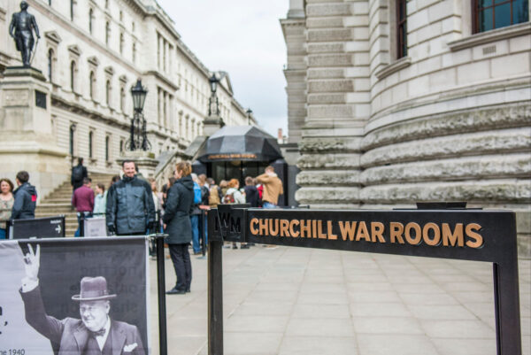 entrada salas guerra churchill