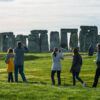 visitando stonehenge inglaterra